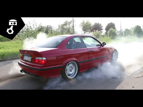 Видео: BMW 328i бE36ашенная, модификации и дым #2; zhmuraTV