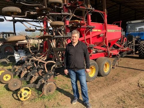 Видео: Переделка сеялки Vaderstad - из анкерной в дисковую
