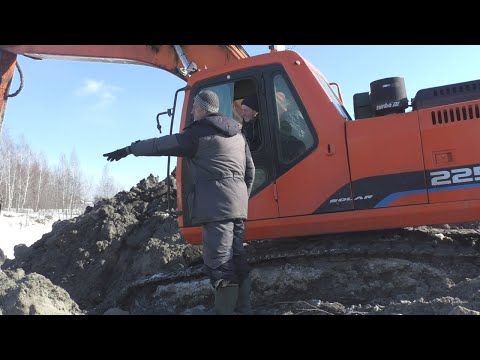 Видео: Очистка деревенского пруда: снова на Карьере, часть 3