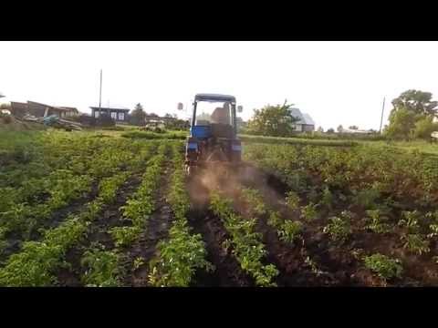 Видео: Тест окучника после доработки.