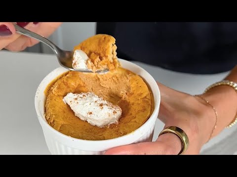 Видео: Тыквенный чизкейк с высоким содержанием белка 🎃