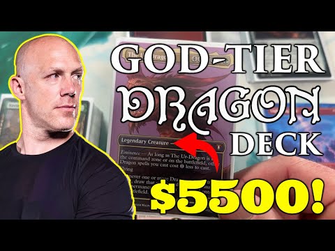 Видео: Технология колоды командира UR-DRAGON — $5500 — (Magic The Gathering EDH)