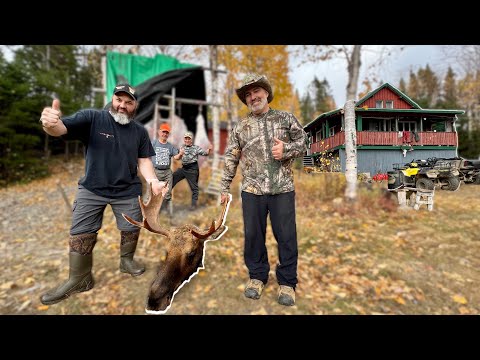 Видео: 7 дней охоты на лося в дикой природе Ньюфаундленда из отдаленной хижины!