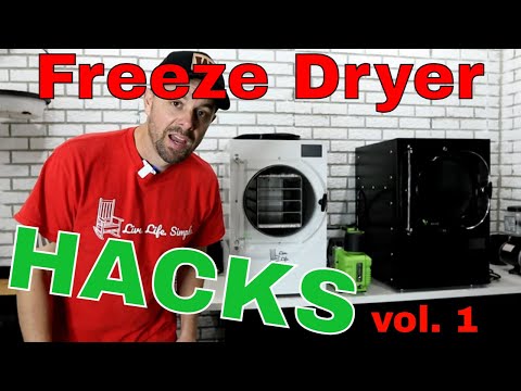 Видео: Советы по использованию сублимационной сушилки Harvestright // Вакуумные пакеты из майлара, антис...