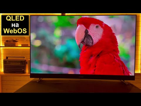 Видео: QLED телевизор с САУНДБАРОМ на WebOS