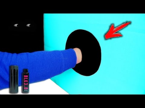 Видео: Ръката ми ще изчезне ли!? Нова най-черна боя в света - Black 3.0.