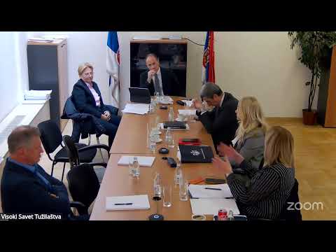 Видео: 7. редовна седница Високог савета тужилаштва