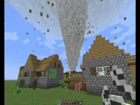 Видео: Как вызвать ураган в MineCraft