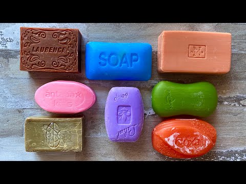 Видео: ASMR Soap cutting | Soap Carving|Резка мыла  | ASMR
