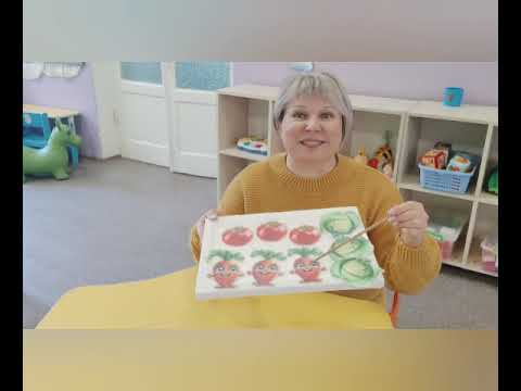 Видео: Розвиток мовлення. Смачні овочі. Ранній вік 