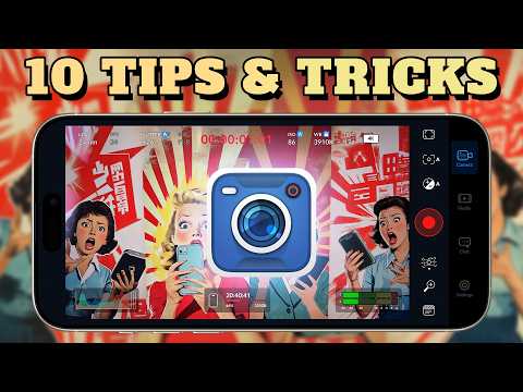 Видео: 10 важных советов по Blackmagic Camera App (iOS + Android) | Улучшите видео на смартфоне