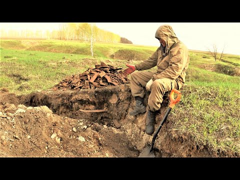 Видео: С ВИДУ ОБЫЧНЫЙ БУГОР ЭТО СБРОС!!!ТОННЫ МЕТАЛЛА БЫЛИ ПОД НАСЫПЬЮ.КОП МЕТАЛЛОЛОМА ЗАГРУЗИЛСЯ ПОЛНЯКОМ.
