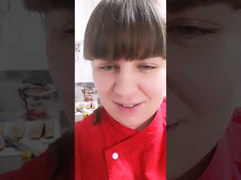 Видео: Нарезные пирожные Манго-маракуйя. Часть 2. Инна Тарасюк @cakeshop.kiev