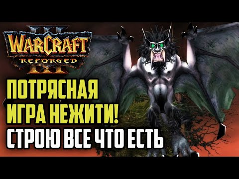 Видео: ПОТРЯСНАЯ ИГРА НЕЖИТИ! СТРОИТ ВСЕ ЧТО ЕСТЬ: Krav (Ud) vs Dise (Ne) Warcraft 3 Reforged