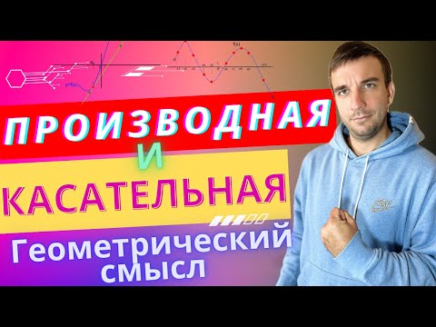 Видео: Геометрический смысл производной. ПРОИЗВОДНАЯ и КАСАТЕЛЬНАЯ к функции. Задание №8 ЕГЭ профиль