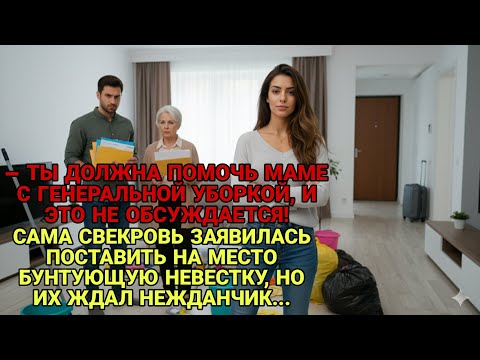 Видео: МУЖ И СВЕКРОВЬ ЗАСТАВИЛИ НЕВЕСТКУ ПРОСИТЬ ПРОЩЕНИЯ! НЕОЖИДАННАЯ РАЗВЯЗКА.