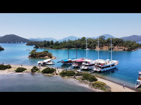 Видео: Морская прогулка "12 островов". Фетхие, Турция. Часть 2.
