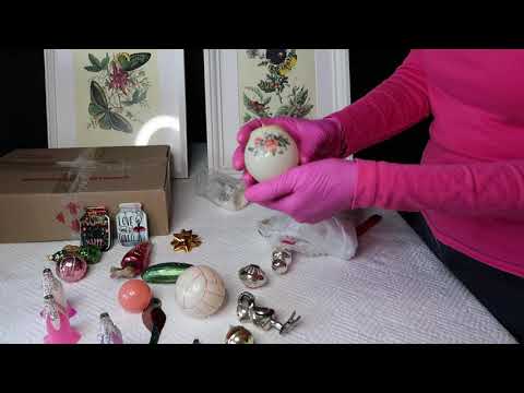 Видео: 🎄Распаковка посылки. Редкие игрушки. Серия 10 / Елочные игрушки СССР.