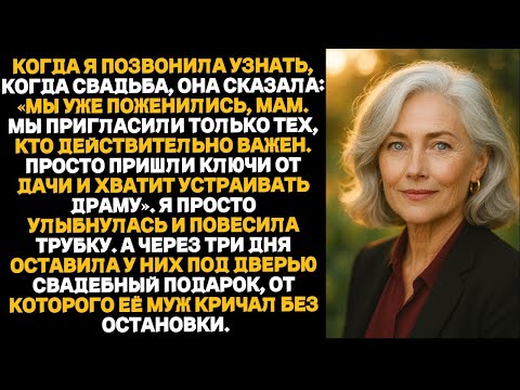 Видео: «Моя дочь вышла замуж, не пригласила меня на свадьбу, но захотела использовать мою дачу для…»