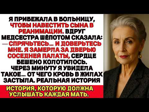 Видео: Я прибежала в больницу к сыну. Медсестра шепнула: «Спрячьтесь». Я замерла — и поняла почему…