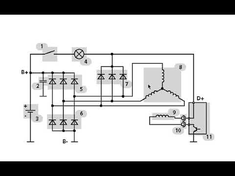 Видео: ГЕНЕРАТОР АВТОМОБИЛЯ ФОЛЬЦВАГЕН Б 3 УСТРОЙСТВО И СХЕМА ПОДКЛЮЧЕНИЯ