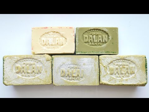 Видео: Cutting soft and dry olive soap 💚ASMR💚Резка мягкого и сухого мыла. жмяк в конце видео