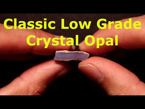 Видео: Очень распространённое руководство по резьбе/резке хрустального опала. Работа с фрагментами хруст...