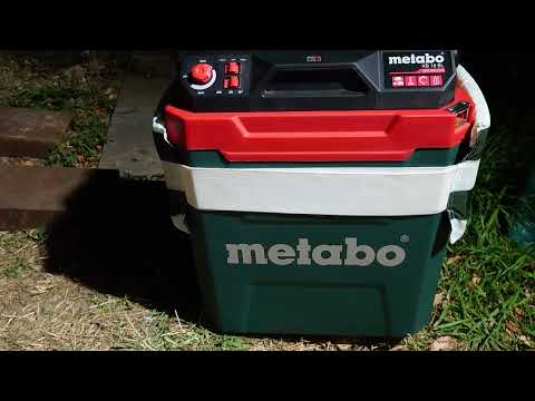 Видео: Холодильник для фаната Metabo. KB 18 BL.