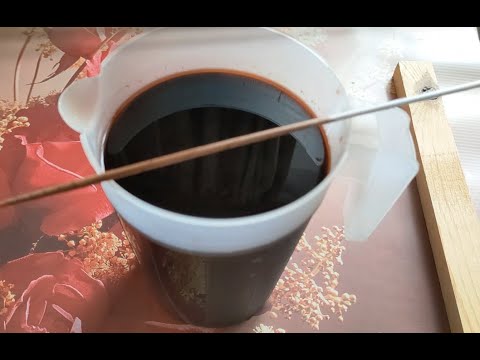 Видео: Как сделать морилку в домашних условиях. Самый простой способ.