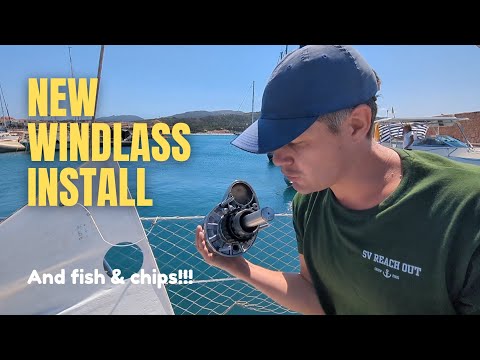 Видео: ⛵ Установка лебёдки Maxwell RC88. S3 E19. Можно ли снова встать на якорь?