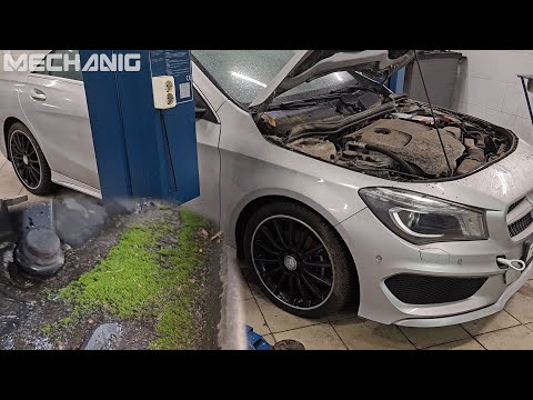 Видео: Жесть на СТО. #113. Брошенный Mercedes покрылся мхом. пробег 7000км  Приколы на СТО!