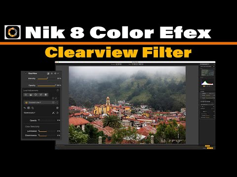 Видео: ClearView в Nik 8 Color Efex | Устраните дымку и добавьте глубины вашим фотографиям