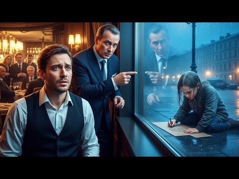 Видео: Циничный бармен увидел ЕЁ рисунок на картонке, и его идеальная жизнь рухнула.