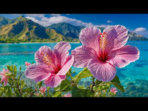 Видео: Все ваши тревоги исчезнут среди цветущих цветов. Успокаивающее фортепиано и пение птиц для исцеле...