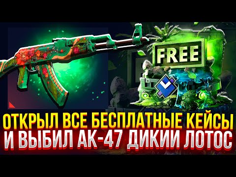 Видео: ОТКРЫЛ ВСЕ БЕСПЛАТНЫЕ КЕЙСЫ и ВЫБИЛ АК-47 ДИКИЙ ЛОТОС НА GIVEDROP! (CS2/КС2)