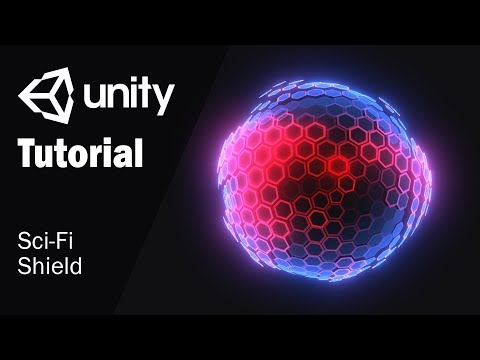 Видео: Гайд как создать Sci-Fi эффект силового щита в Unity 3D