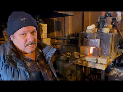 Видео: Нож из танковой брони