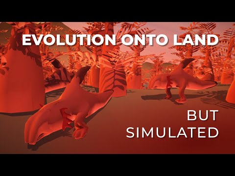 Видео: Что происходит, когда рыбы эволюционируют в наземных животных в The Sapling (🧬ES #2)