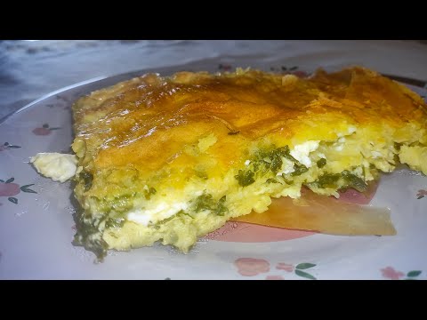 Видео: Пролетна баница със спанак и сирене