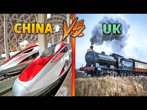 Видео: China Rail против UK Rail — это действительно шокирует... 🇨🇳