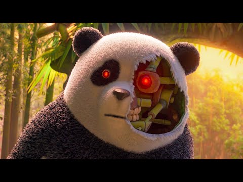 Видео: Кунг-Фу Панда оказался злым роботом, желающим захватить планету