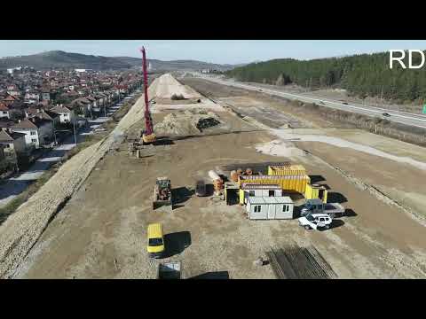 Видео: Строеж на скоростно жп трасе при Сливница - 18.11.24