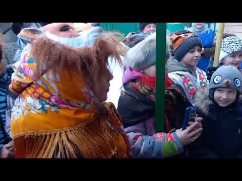 Видео: В Татарстане весело отмечают Колядки. Видео от Никольского Дома культуры.