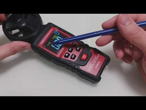 Видео: Smart Sensor ST6816 анемометр с функцией расчёта объемного расхода воздуха