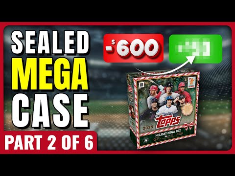 Видео: 2 SSP!!🚨 ПОЛНЫЙ КЕЙС ПРИБЫЛИ ЧЕЛЛЕНДЖА🚨 МЕГА ЗАПЕЧАТАННЫЙ КЕЙС TOPPS HOLIDAY 2025