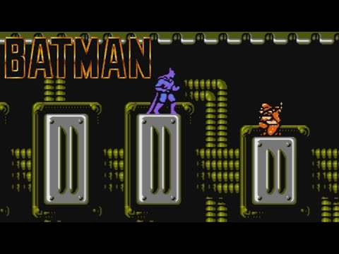 Видео: Batman - (NES Famicom Dendy 8bit) - Полное прохождение первого Бетмэна на Денди