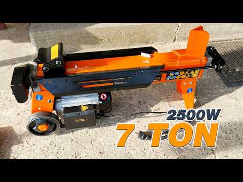 Видео: 🔥 Распаковка и тестирование 7-тонного дровокола мощностью 2500 Вт | KD5209 в действии