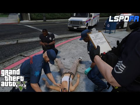 Видео: ПОСТРАДАВШИЙ ВО ВРЕМЯ ПАТРУЛЯ LSPD | GTAV LSPDFR