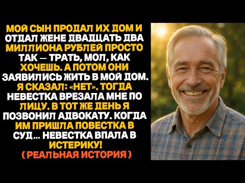 Видео: Сын продал дом, чтобы жена могла спустить двадцать два миллиона — а потом они заявились жить ко мне!