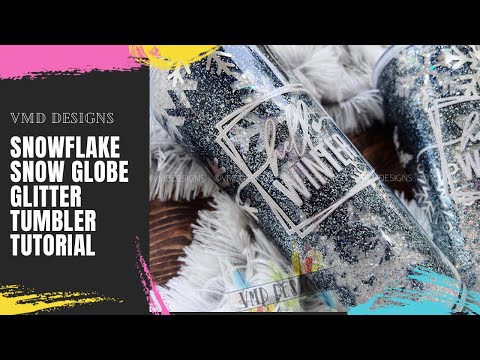 Видео: УЧЕБНОЕ РУКОВОДСТВО ПО СОЗДАНИЮ СНЕЖНОГО ШАРА-СТАКАНА Создайте акриловый стакан в зимнем стиле, и...